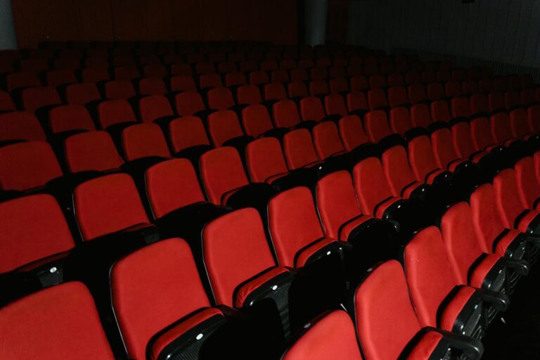Art house cinema interior
