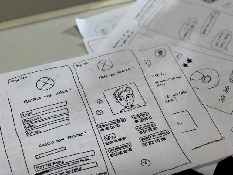 Writer storyboard character arc notes streaming platform interface